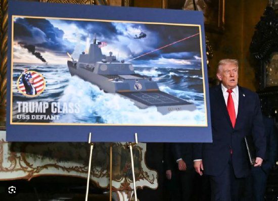 年内就建造首艘“特朗普”级战列舰！这事儿靠谱吗？开元棋牌app排水量35000吨！特朗普宣布：2(图2)